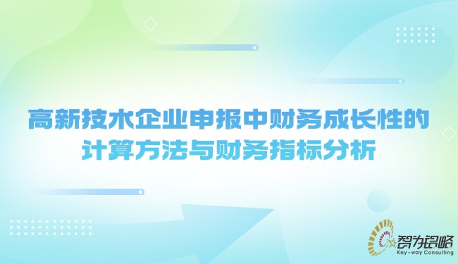 高新技術(shù)企業(yè)申報(bào)中財(cái)務(wù)成長性的計(jì)算方法與財(cái)務(wù)指標(biāo)分析.jpg